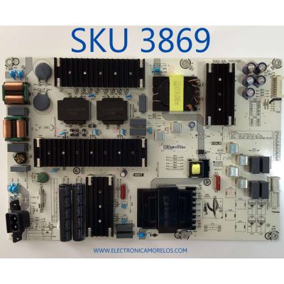 FUENTE PARA TV HISENSE / NUMERO DE PARTE 302334 / RSAG7.820.10689/ROH / DPD217CA2BZ / 10689-D / PANEL HD750Y1U71-TAL2\GM\CKD3A\ROH / MODELOS 75A6G / 75R6E4